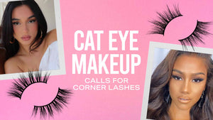 Cat Eye Makeup Calls For Corner Lashes