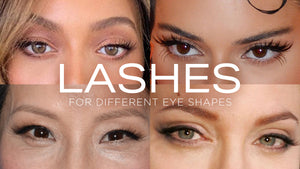 LASHES FOR DIFFERENT EYESHAPES