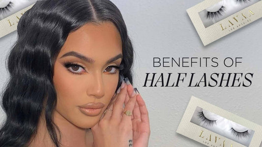 Benefits of Half Lashes - Lavaa Beauty