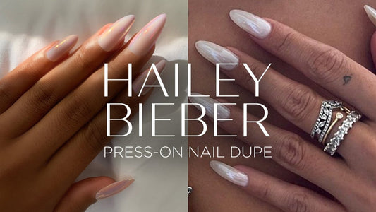 Hailey Bieber Nail Dupe 💖💅🏼 - Lavaa Beauty