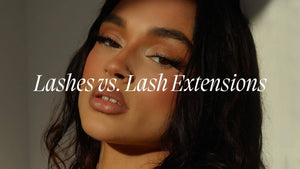 Strip Lashes Vs. Las Extensions 😱💸 - Lavaa Beauty