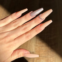NUDE BABE Swatch: Extra Long Nude Press On Nails | Lavaa Beauty