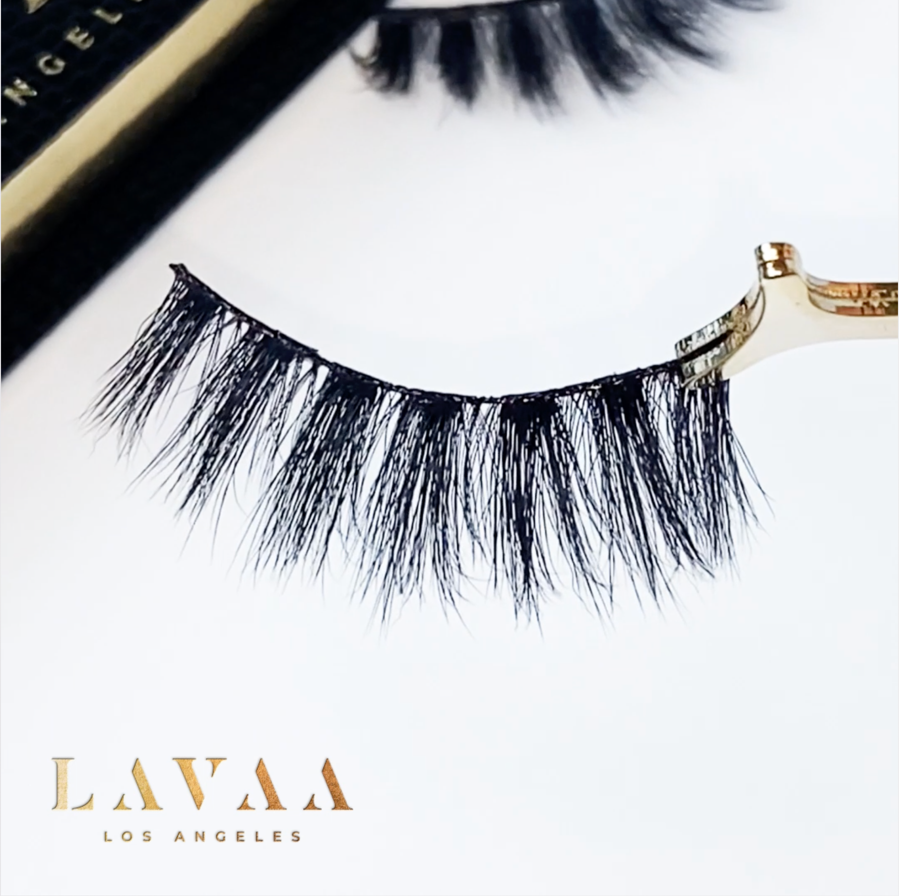 FAUX ANGELIC Lash | Wispy & Fluffy Faux Mink Lashes | Lavaa Beauty