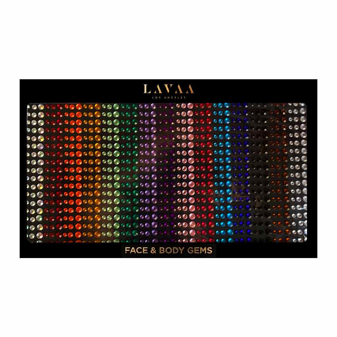 Face Gems | Best Multicolor Reflective Face And Body Gems | Lavaa Beauty