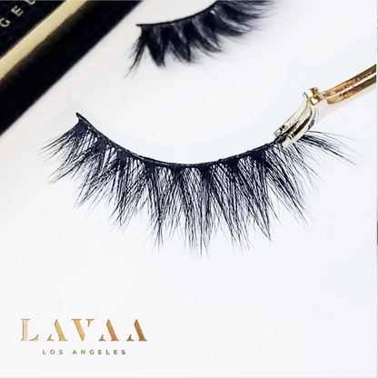 HONEY Lash | Flared V-cluster 3D Faux Mink Lashes | Lavaa Beauty