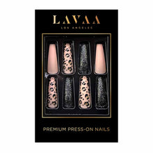 JUNGLE FEVER BLACK: Best Extra Long Art Press On Nails | Lavaa Beauty