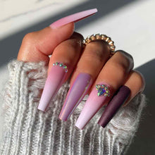 LEFT ON READ Swatch: Chrome Coffin Extra Long Press On Nails | Lavaa Beauty