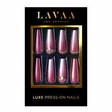 LEFT ON READ: Best Chrome Coffin Extra Long Press On Nails | Lavaa Beauty