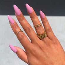 PRETTY GIRL Swatch: Lilac Medium Almond Press On Nails | Lavaa Beauty