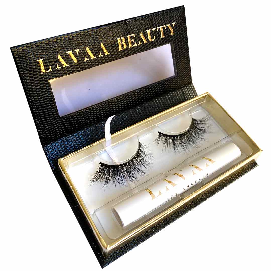 REBEL Lash | Natural Flared Cat-Eye 3D Mink Lashes | Lavaa Beauty