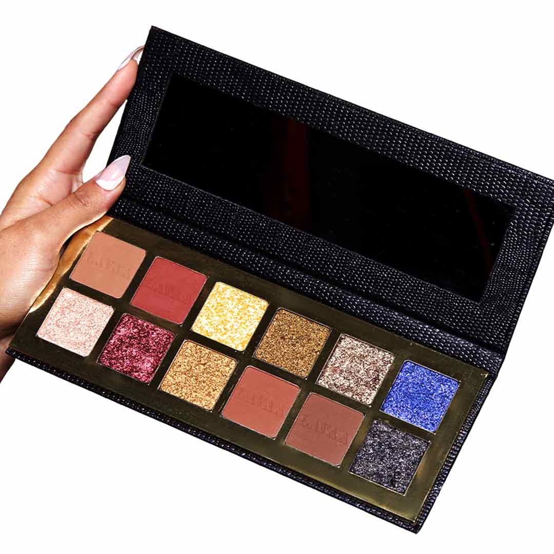 SUNSET Eyeshadow Palette | Shimmery Pigments & Neutral Mattes Online